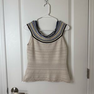 White House Black Market Crochet Top